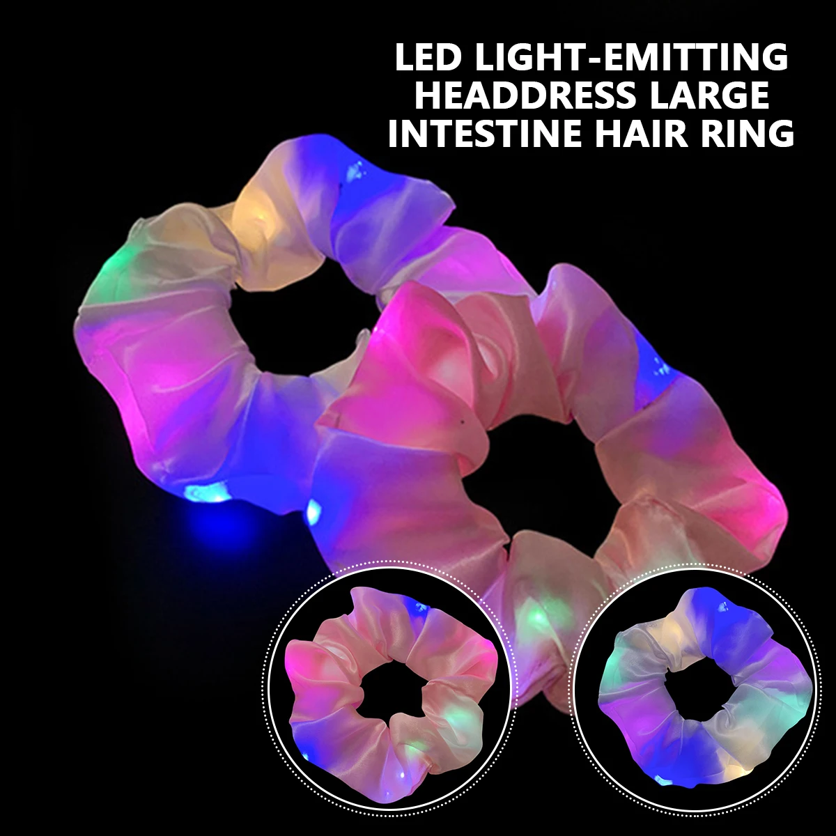 Gift Party Christmas Halloween Headdress LED Light Luminous Elastic Hair Band Girl Light Pattern Hair Band Clip Accessories
Gift Party Christmas Halloween Headdress LED Light Luminous Elastic Hair Band Girl Light Pattern Hair Band Clip Accessories