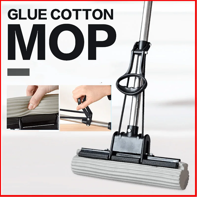 Glue Cotton Mop Sponge Mop Twist The Water Mop Microfibre Nozzle Flat Rotated Spray Self-squeezing without hand washing
Glue Cotton Mop Sponge Mop Twist The Water Mop Microfibre Nozzle Flat Rotated Spray Self-squeezing without hand washing