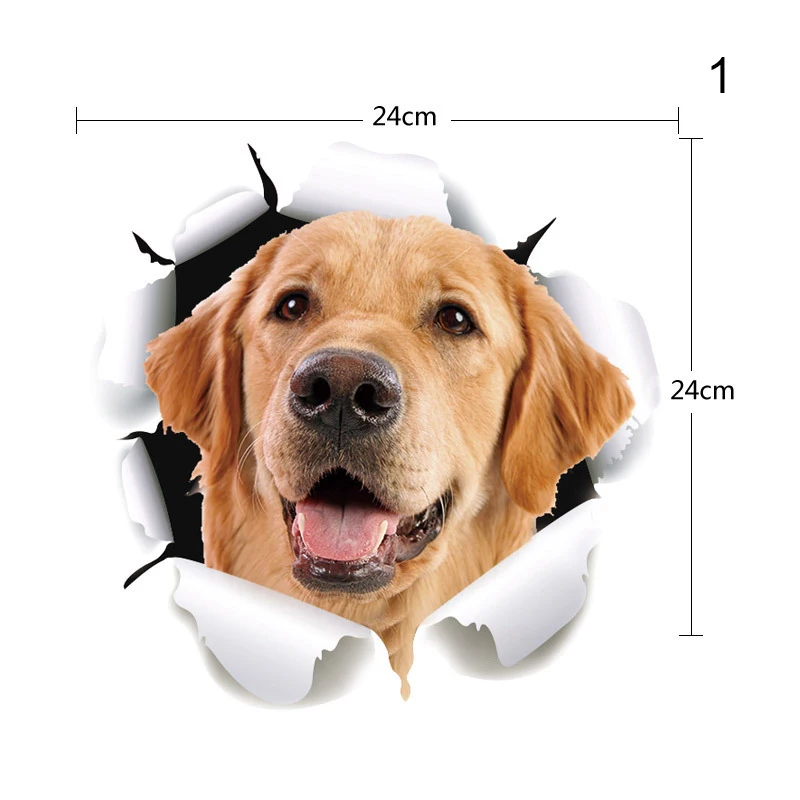 Crack Car Sticker Creative Cat/Dogs 3D Self-adhesive Sticker for Window Wall Waterproof ANDF889
Crack Car Sticker Creative Cat/Dogs 3D Self-adhesive Sticker for Window Wall Waterproof ANDF889