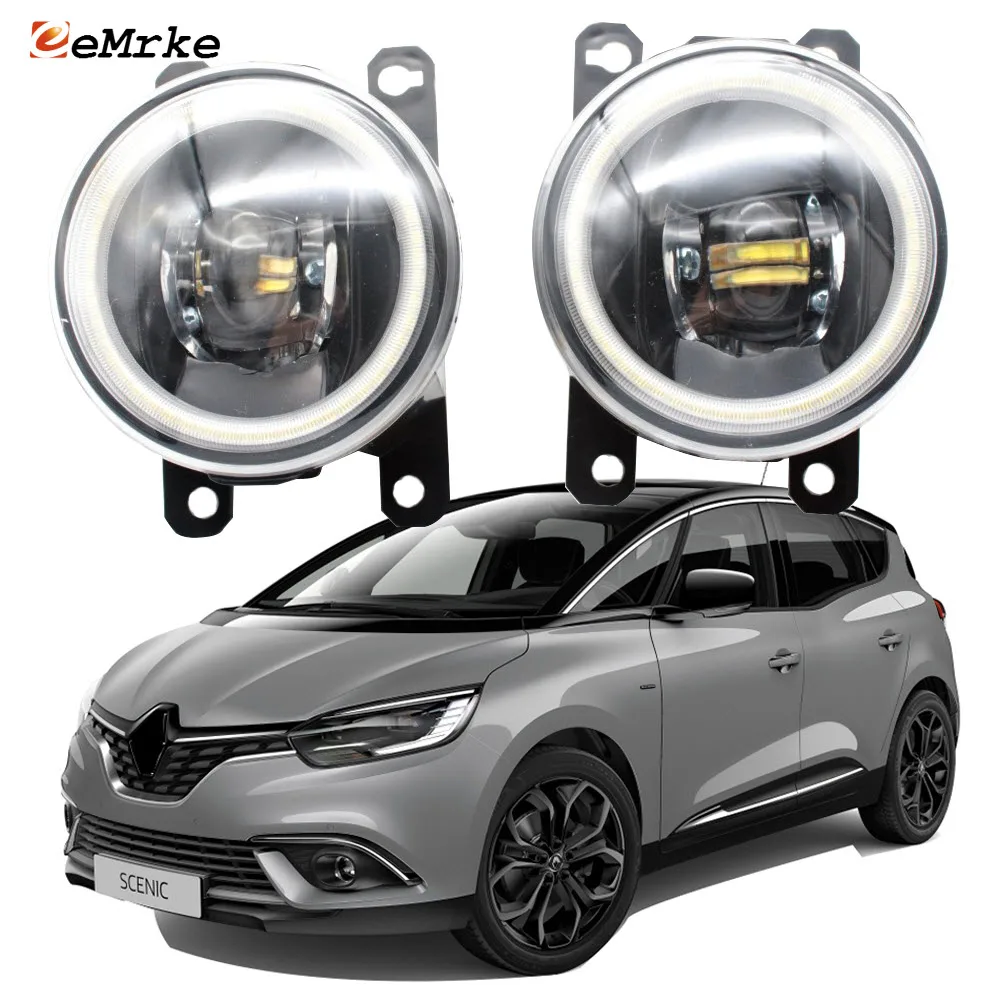 2x LED Fog Lights Cut-Line Lens for Renault Scenic 4 IV J9 / Grand Scenic R9 2016 2017 2018 Angel Eye DRL Daytime Running Lights
2x LED Fog Lights Cut-Line Lens for Renault Scenic 4 IV J9 / Grand Scenic R9 2016 2017 2018 Angel Eye DRL Daytime Running Lights