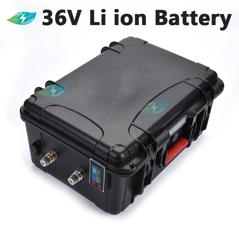 Fishing Boats 36V 120Ah 100Ah 150Ah lithium li ion battery pack with BMS rechargeable for 2000w 3500w power tools+10A Charger
Fishing Boats 36V 120Ah 100Ah 150Ah lithium li ion battery pack with BMS rechargeable for 2000w 3500w power tools+10A Charger