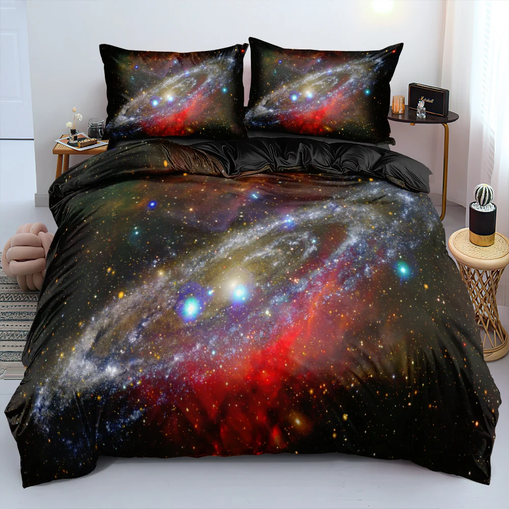 Gorgeous Starry Bed Linens Duvet Cover Sets Quilt/Comforter case Pillow Covers Bedding Set King Queen Full Twin Home Textile
Gorgeous Starry Bed Linens Duvet Cover Sets Quilt/Comforter case Pillow Covers Bedding Set King Queen Full Twin Home Textile