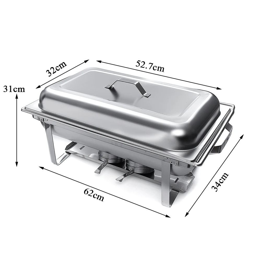 9L 1/2/4 Pack Buffet Stove of Two Plates Variable heat control Food Warmer Storage Decor Decorations For Wedding Party Canteen
9L 1/2/4 Pack Buffet Stove of Two Plates Variable heat control Food Warmer Storage Decor Decorations For Wedding Party Canteen