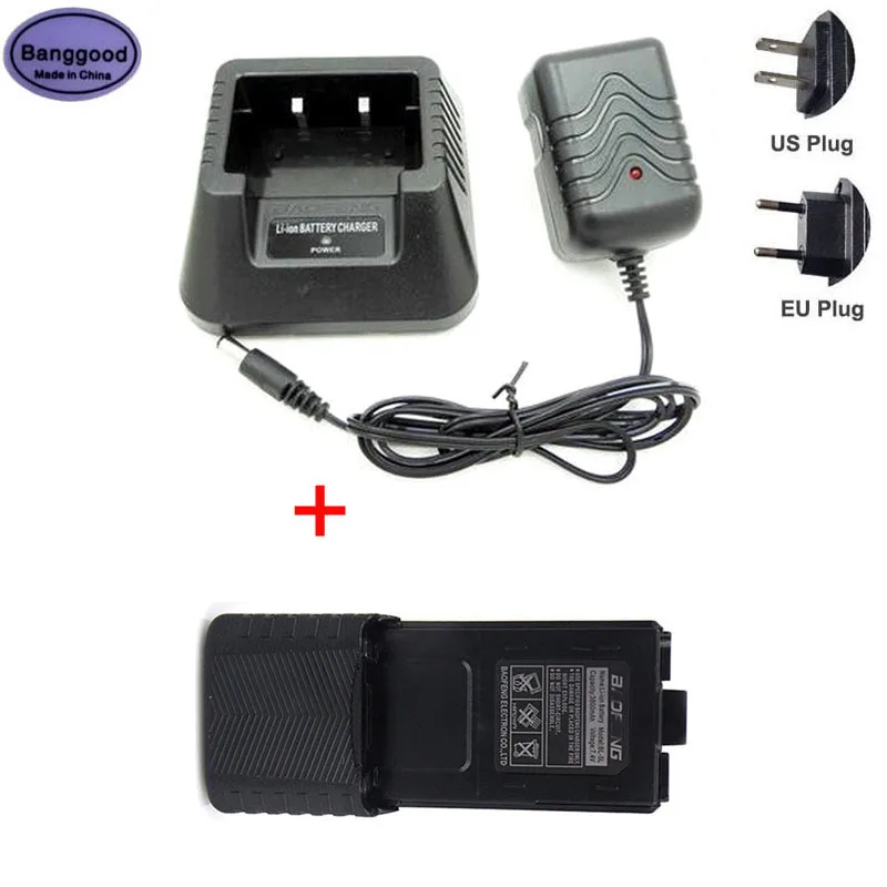 BL5 BL-5 3800mAh Extended Battery + CH-5 Rapid Charger for BAOFENG UV5R UV-5R UV-5RA 5RE BF-F8HP DM-5R Plus fit RT-5R RT5R Radio
BL5 BL-5 3800mAh Extended Battery + CH-5 Rapid Charger for BAOFENG UV5R UV-5R UV-5RA 5RE BF-F8HP DM-5R Plus fit RT-5R RT5R Radio
