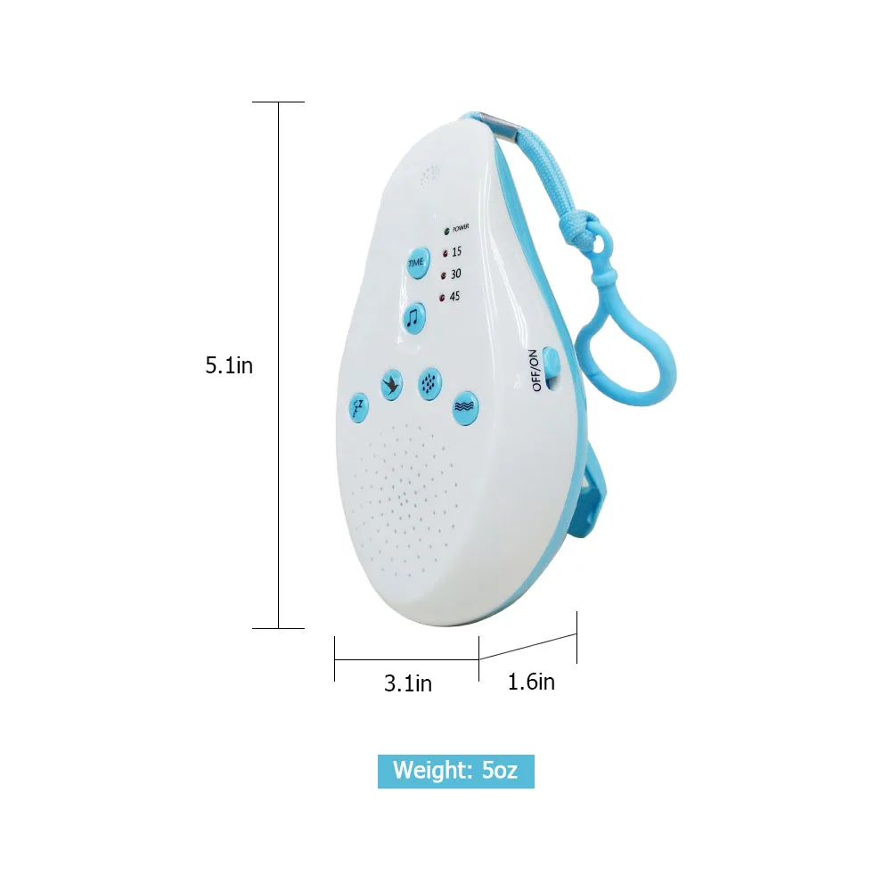 Baby Sleep White Noise Machine Soothers Sound Record Voice Sensor with 8 Soothing Sound Auto-off Timer Baby Sleep Monitor
Baby Sleep White Noise Machine Soothers Sound Record Voice Sensor with 8 Soothing Sound Auto-off Timer Baby Sleep Monitor