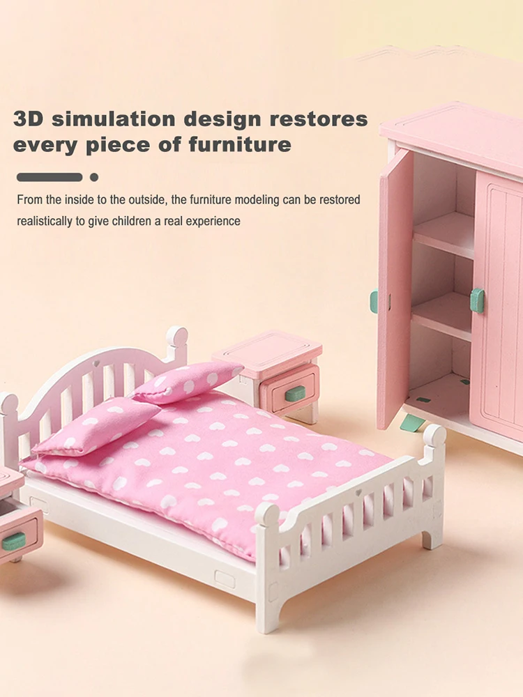 Scale Model Doll Toys Kids Toys Furniture Model Wooden Combination Simulation Handmade Dollhouse Ornaments Kid Toy
Scale Model Doll Toys Kids Toys Furniture Model Wooden Combination Simulation Handmade Dollhouse Ornaments Kid Toy