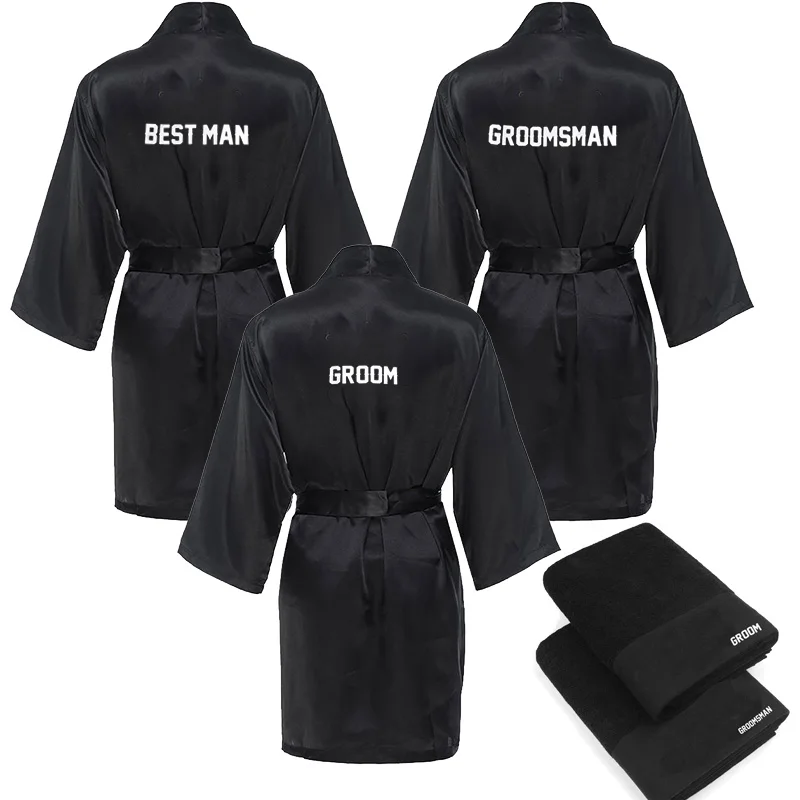 Groom to be Best Man Groomsman Proposal Gift robe towel Wedding engagement bachelor party bridal shower decoration present
Groom to be Best Man Groomsman Proposal Gift robe towel Wedding engagement bachelor party bridal shower decoration present