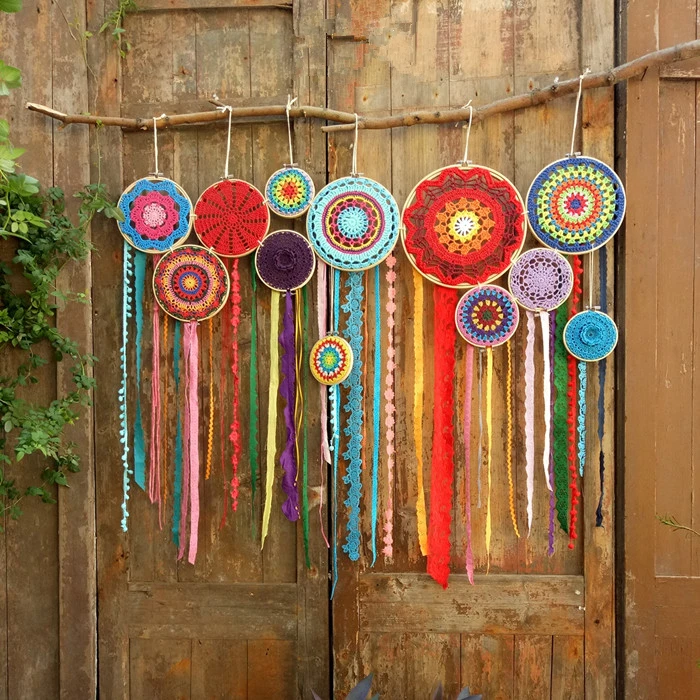 DIY Colorful tapestry wall decor Cotton Lace Dreamcatcher Wedding Background party decorations boho wall hanging
DIY Colorful tapestry wall decor Cotton Lace Dreamcatcher Wedding Background party decorations boho wall hanging