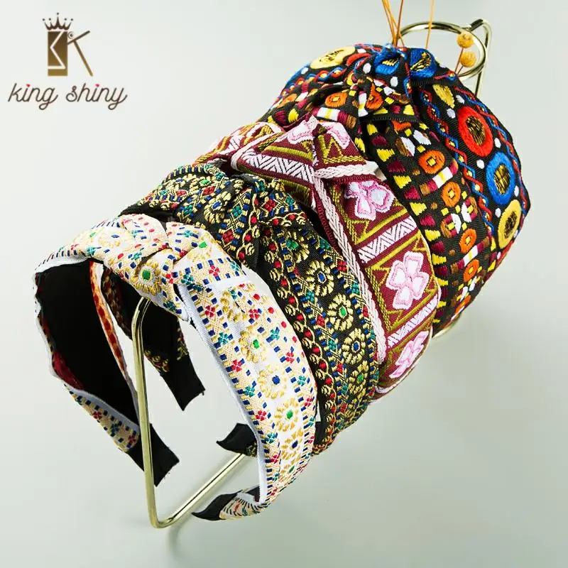 Korean Vintage Embroidery Flower Headband for Woman Ethnic Big Bow Knotted Fabtic Hairband Woman Party Hair Accessory Headpieces
Korean Vintage Embroidery Flower Headband for Woman Ethnic Big Bow Knotted Fabtic Hairband Woman Party Hair Accessory Headpieces