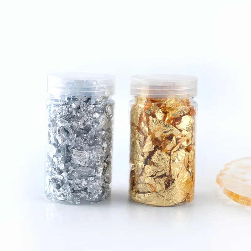 Tinfoil DIY Handmade Crystal Epoxy Filler Coaster Silver Foil Coaster Material Gold Foil Can
Tinfoil DIY Handmade Crystal Epoxy Filler Coaster Silver Foil Coaster Material Gold Foil Can