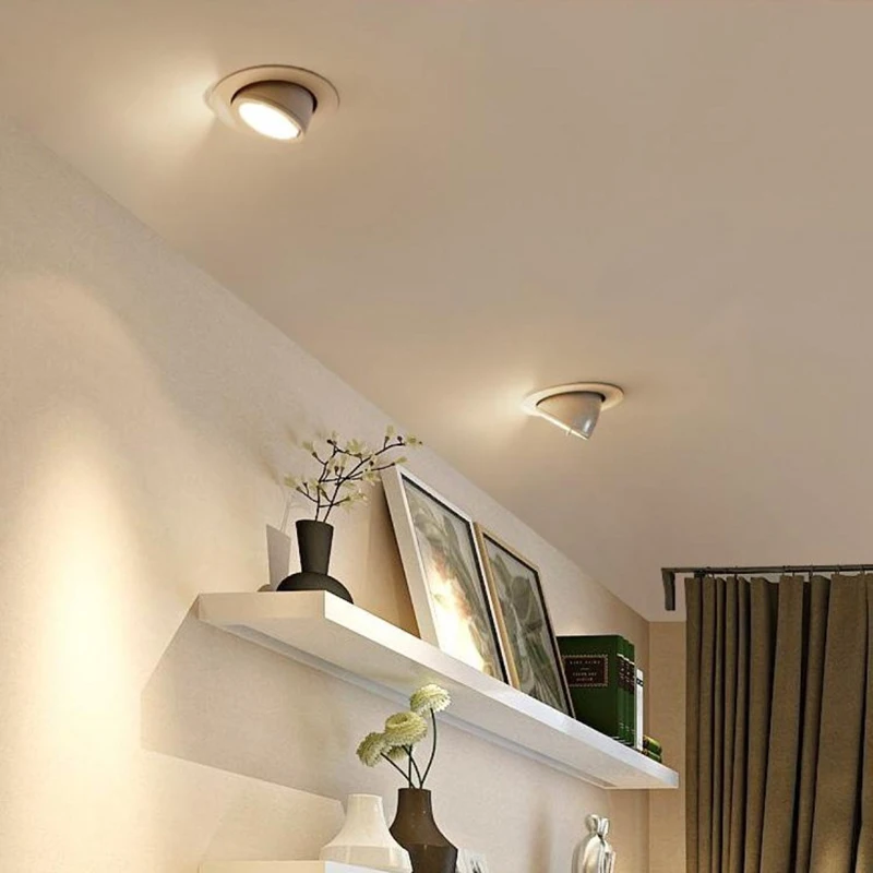 Rotatable Angle LED Recessed Downlight 10W 15W 20W 30W 35W LED Ceiling Spot Light 3000K/4000K/6000K Black/White Housing Light
Rotatable Angle LED Recessed Downlight 10W 15W 20W 30W 35W LED Ceiling Spot Light 3000K/4000K/6000K Black/White Housing Light