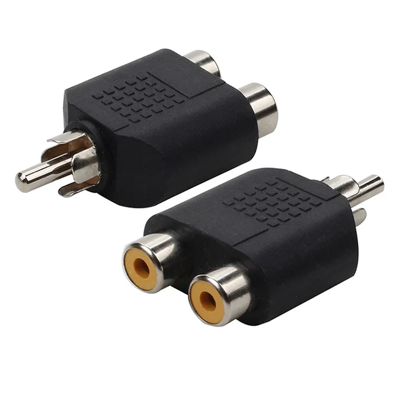 Audio Cable Adapter RCA One-to-two Conversion Line Lotus Revolving Double Lotus Female Audio Power Amplifier Splitter
Audio Cable Adapter RCA One-to-two Conversion Line Lotus Revolving Double Lotus Female Audio Power Amplifier Splitter