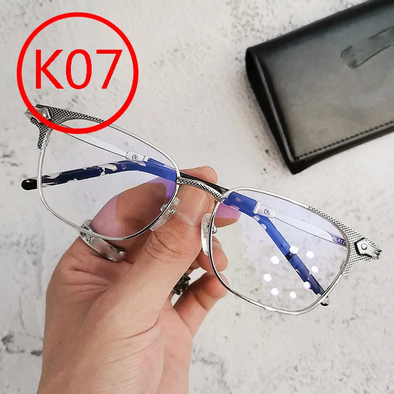 K07 Anti blue light glasses fashion accessories retro titanium alloy plate spectacle frame myopia spectacle frame
K07 Anti blue light glasses fashion accessories retro titanium alloy plate spectacle frame myopia spectacle frame