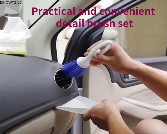 Automobiles Air Outlet Cleaning Brush Multifunctional Dust Removal Set Keyboard Computer Details Brush Car Interior Accessories
Automobiles Air Outlet Cleaning Brush Multifunctional Dust Removal Set Keyboard Computer Details Brush Car Interior Accessories