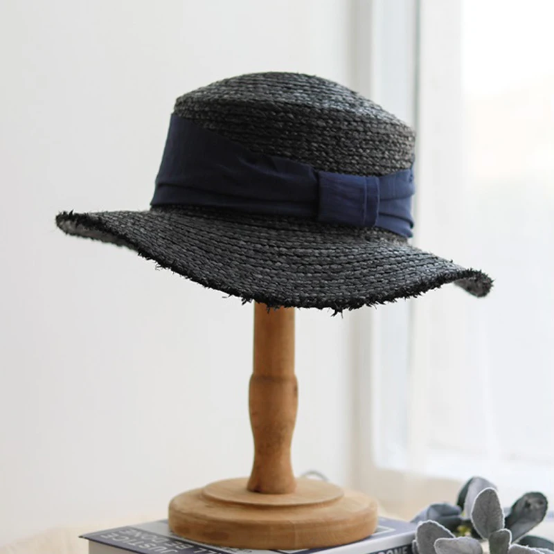 Luna&Dolphin Handmade Women Summer Sun Raffia Straw Hat UV Protect Big Bowknot Beach Cap Girls Elegant Floppy Top Visor Burr Hat
Luna&Dolphin Handmade Women Summer Sun Raffia Straw Hat UV Protect Big Bowknot Beach Cap Girls Elegant Floppy Top Visor Burr Hat