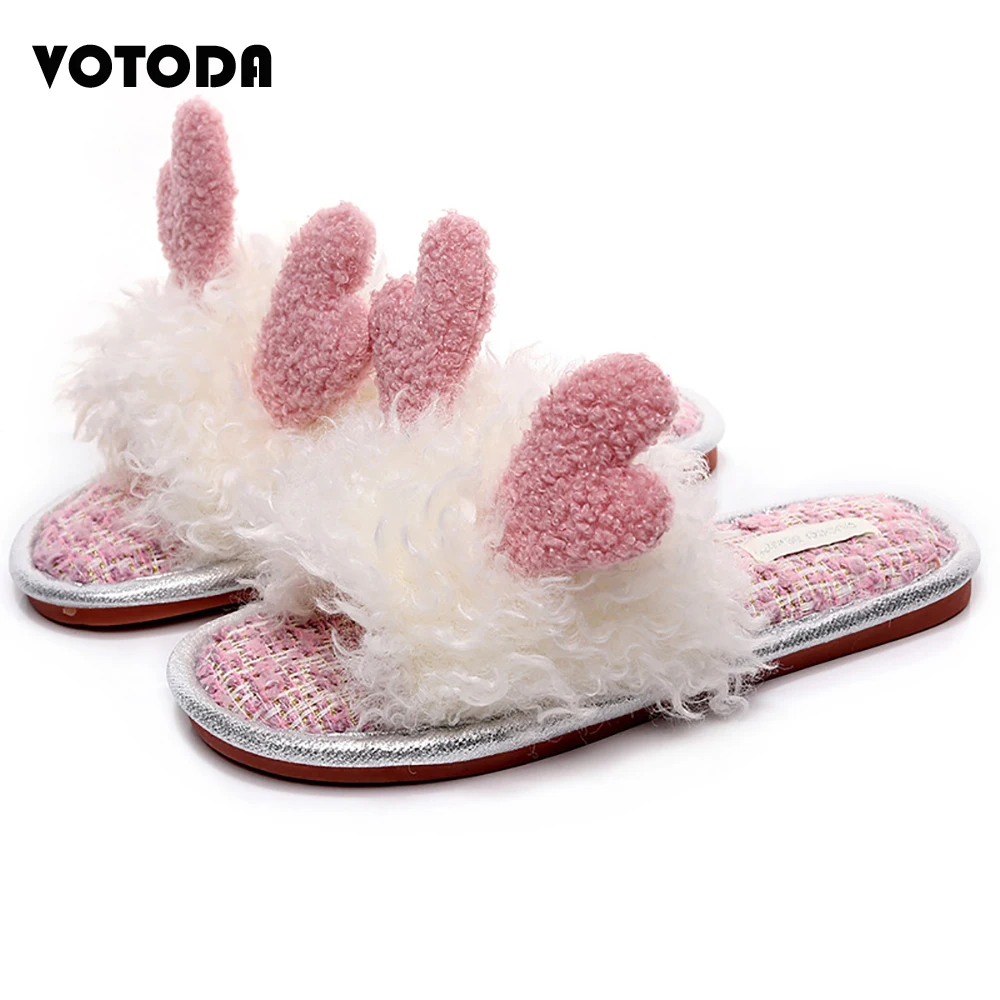 Winter Women Plush Slipper Furry Antlers Ladies House Flip Flop Warm Soft Comfortable Non-Slip Wear-Resistant Female Indoor Shoe
Winter Women Plush Slipper Furry Antlers Ladies House Flip Flop Warm Soft Comfortable Non-Slip Wear-Resistant Female Indoor Shoe
