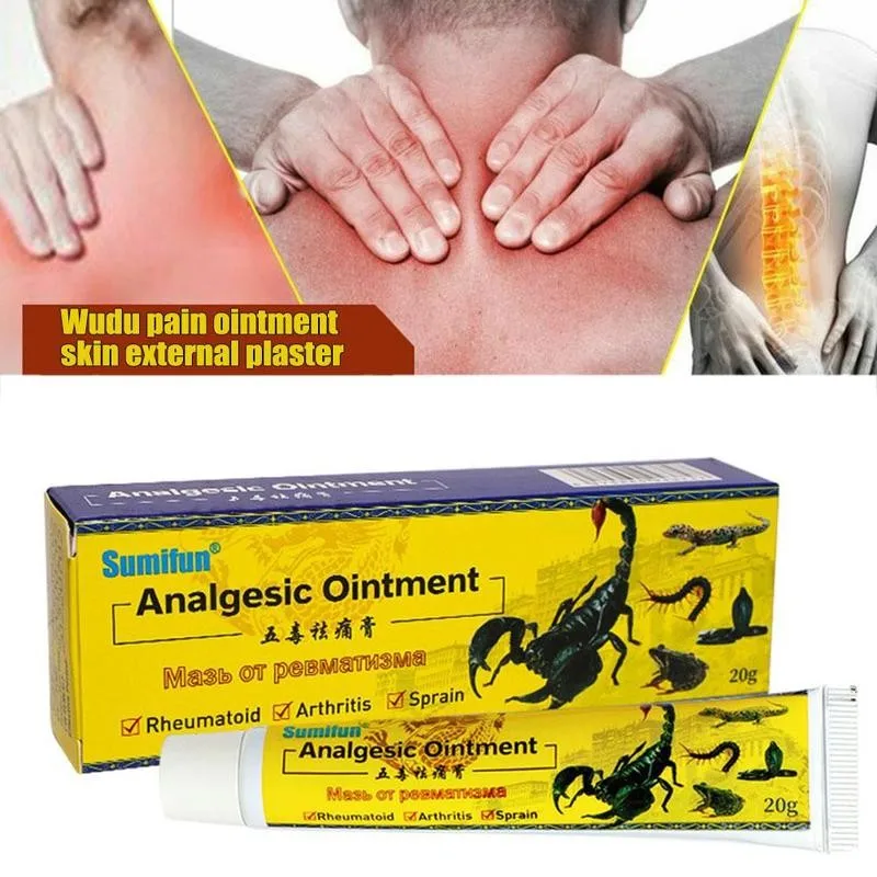 Chinese Five Poisons Analgesic Cream Suitable For Rheumatoid Arthritis/ Joint Pain/ Back Pain Relief Analgesic Balm Ointment
Chinese Five Poisons Analgesic Cream Suitable For Rheumatoid Arthritis/ Joint Pain/ Back Pain Relief Analgesic Balm Ointment