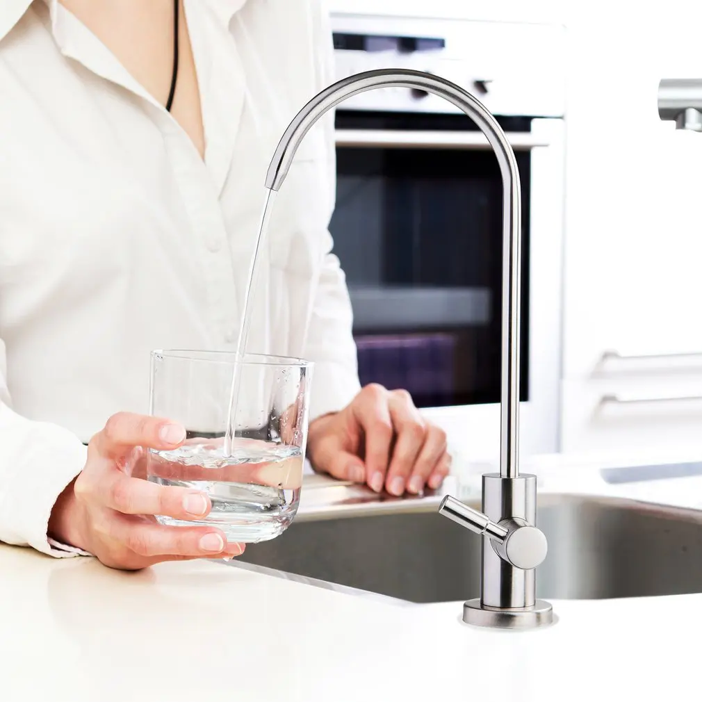 Stainless Steel Kitchen Rotatable Spout Single Handle Sink Faucet Tap Chrome RO Drinking Water Filter
Stainless Steel Kitchen Rotatable Spout Single Handle Sink Faucet Tap Chrome RO Drinking Water Filter