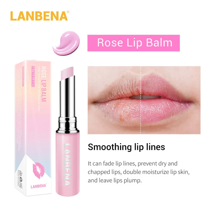 Rose Hyaluronic Acid Long Lasting Nourishing Lip Balm Moisturizing Reduce Fine Lines Relieve Dryness Repair Damaged Lip Care
Rose Hyaluronic Acid Long Lasting Nourishing Lip Balm Moisturizing Reduce Fine Lines Relieve Dryness Repair Damaged Lip Care
