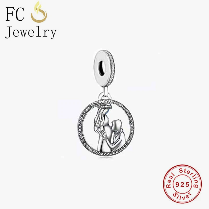 FC Jewelry Fit Original Pan Charms Bracelet Necklace 925 Sterling Silver Pregnant Mum And Dad Bead For Making Women Berloque
FC Jewelry Fit Original Pan Charms Bracelet Necklace 925 Sterling Silver Pregnant Mum And Dad Bead For Making Women Berloque