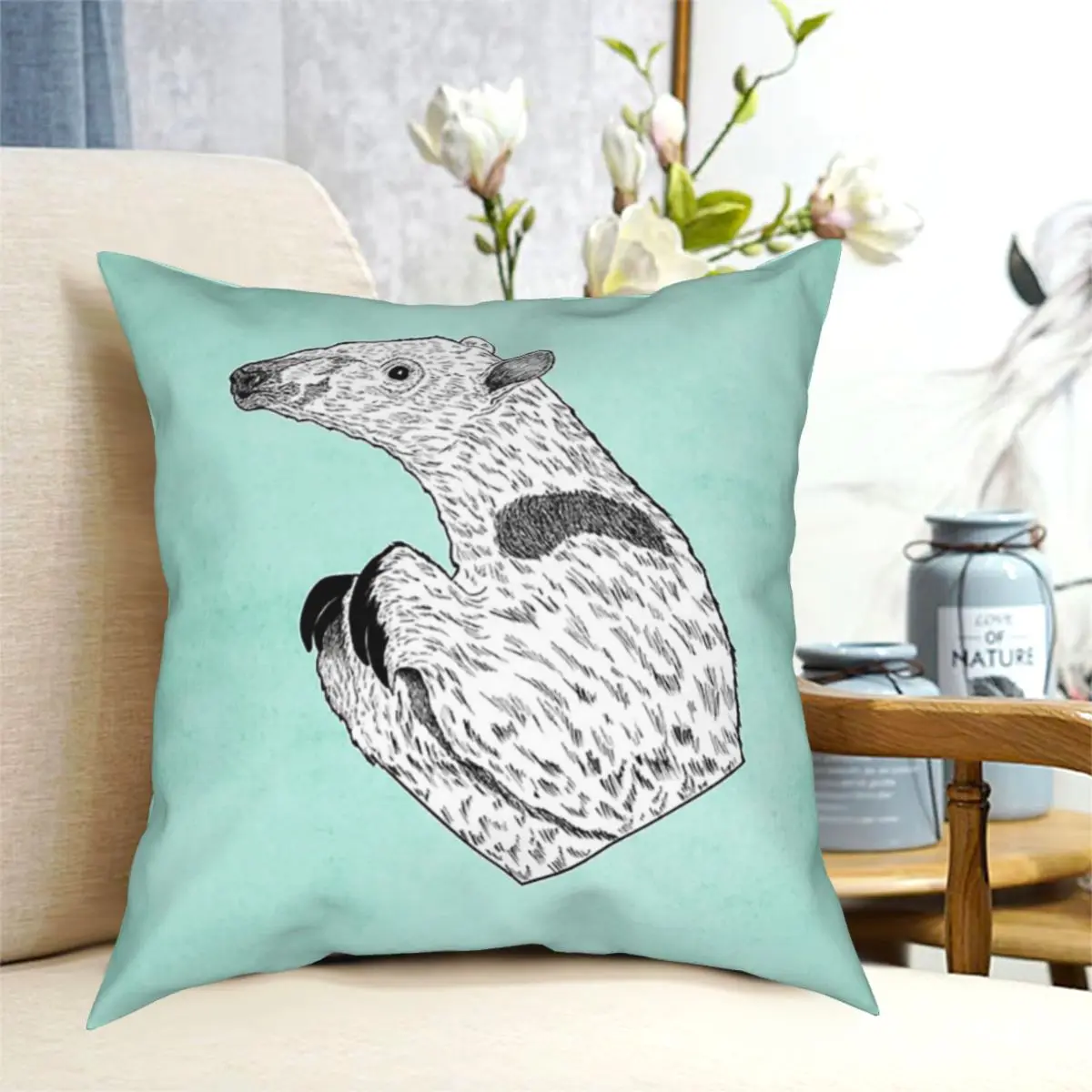 Mint Green And White Pillow Cushion Cover Decorative Pillowcases Case Home Sofa Cushions 40x40
Mint Green And White Pillow Cushion Cover Decorative Pillowcases Case Home Sofa Cushions 40x40