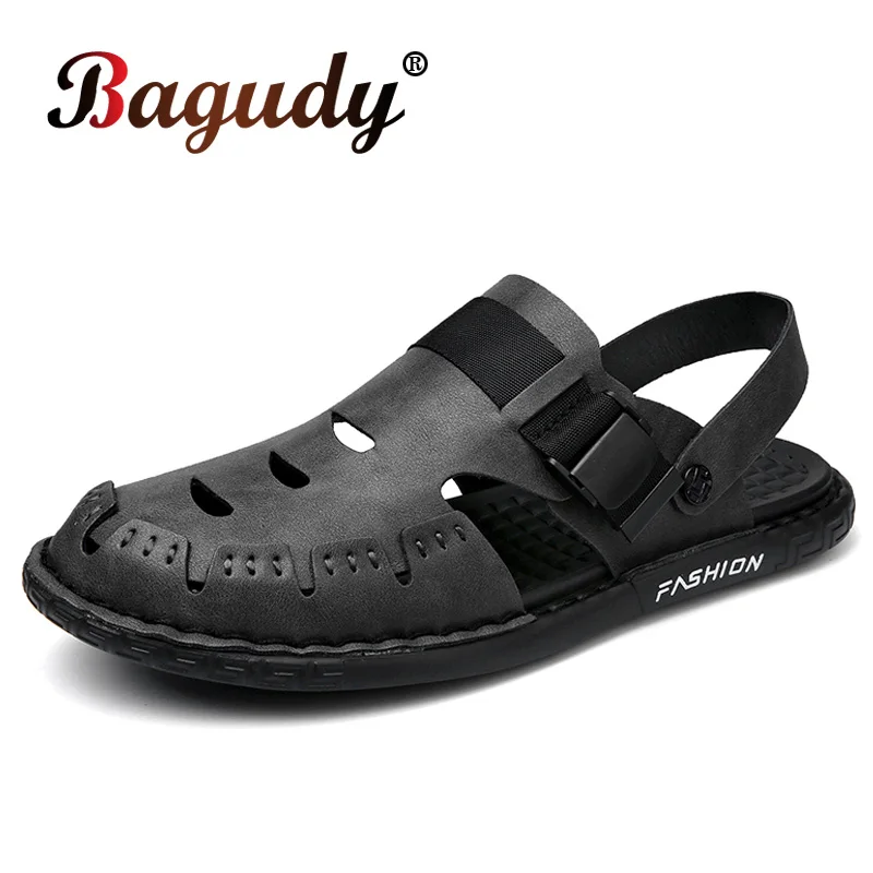 New Fashion Summer Casual Breathable Soft Men Sandals Brand Leather Men's Flip Flops Man Casual Shoes Home Slippers Size 38-45
New Fashion Summer Casual Breathable Soft Men Sandals Brand Leather Men's Flip Flops Man Casual Shoes Home Slippers Size 38-45