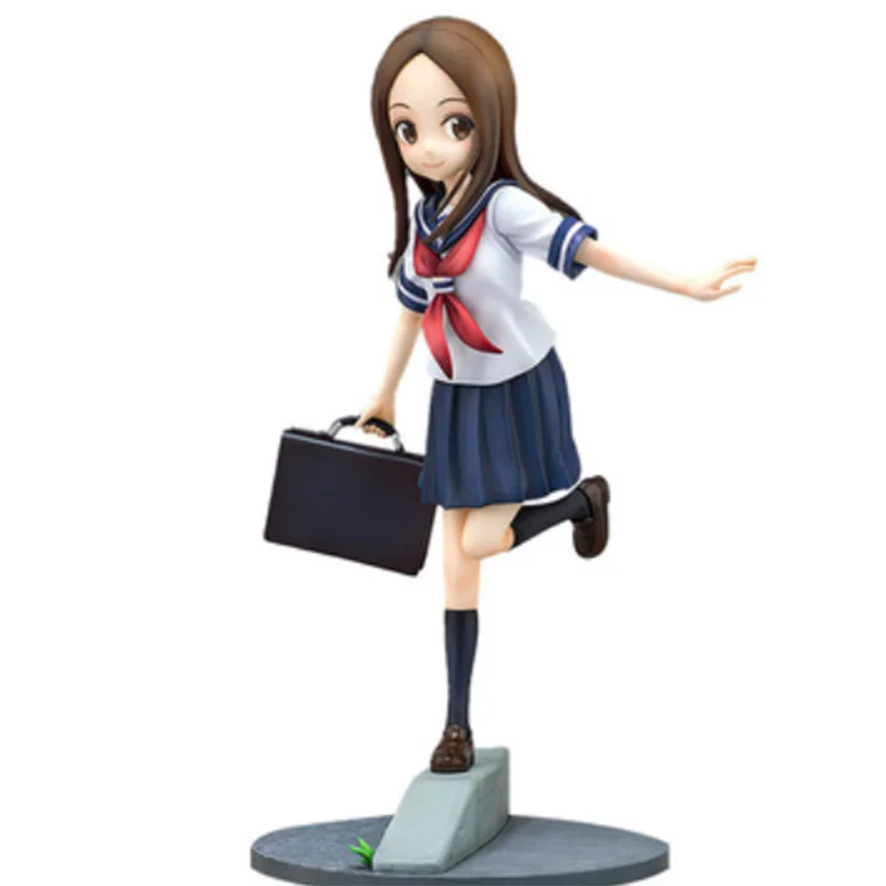 20 см Аниме Комикс дразнинг мастер такаги Сан экшн-фигурка Униформа красивая улыбка девушки ПВХ Коллекционная модель куклы игрушки 
20 см Аниме Комикс дразнинг мастер такаги Сан экшн-фигурка Униформа красивая улыбка девушки ПВХ Коллекционная модель куклы игрушки