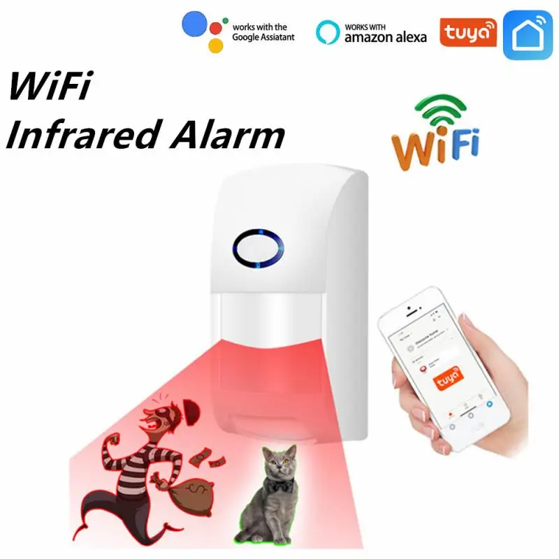 Смарт-датчик движения Tuya умный беспроводной с Wi-Fi, мини-детекторы инфракрасного излучения, работает с Alexa Google Home
Смарт-датчик движения Tuya умный беспроводной с Wi-Fi, мини-детекторы инфракрасного излучения, работает с Alexa Google Home
