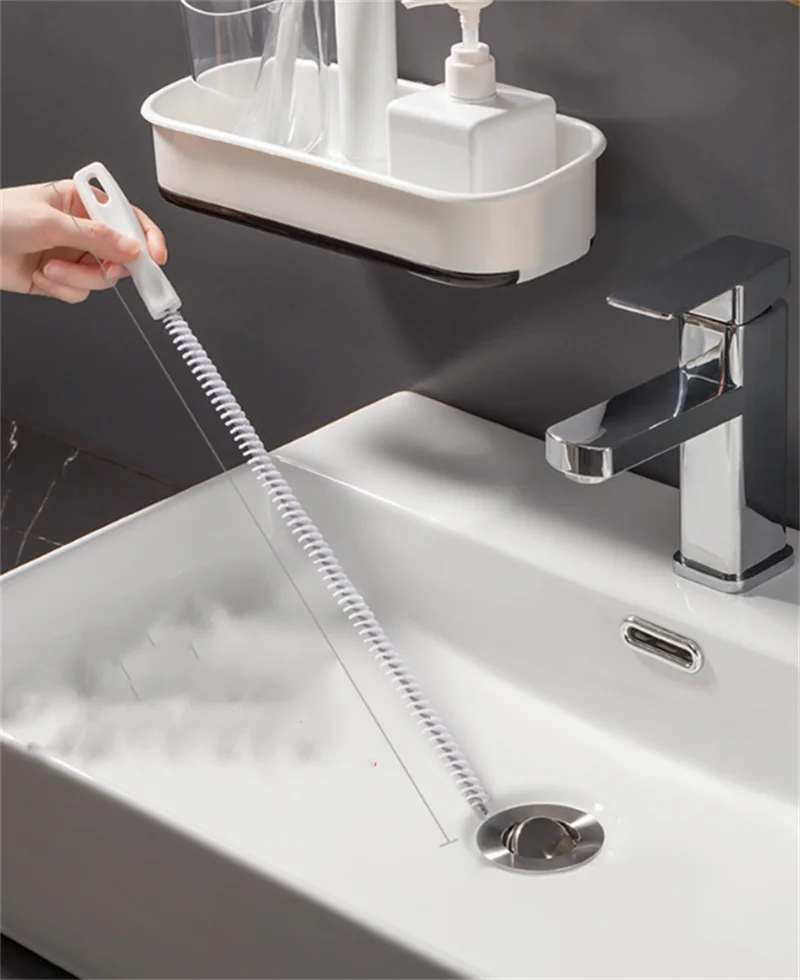 45cm Spring Pipe Dredging Tools, Drain Snake, Drain Cleaner Sticks Clog Remover Cleaning Household for KitchenBending sink tool
45cm Spring Pipe Dredging Tools, Drain Snake, Drain Cleaner Sticks Clog Remover Cleaning Household for KitchenBending sink tool