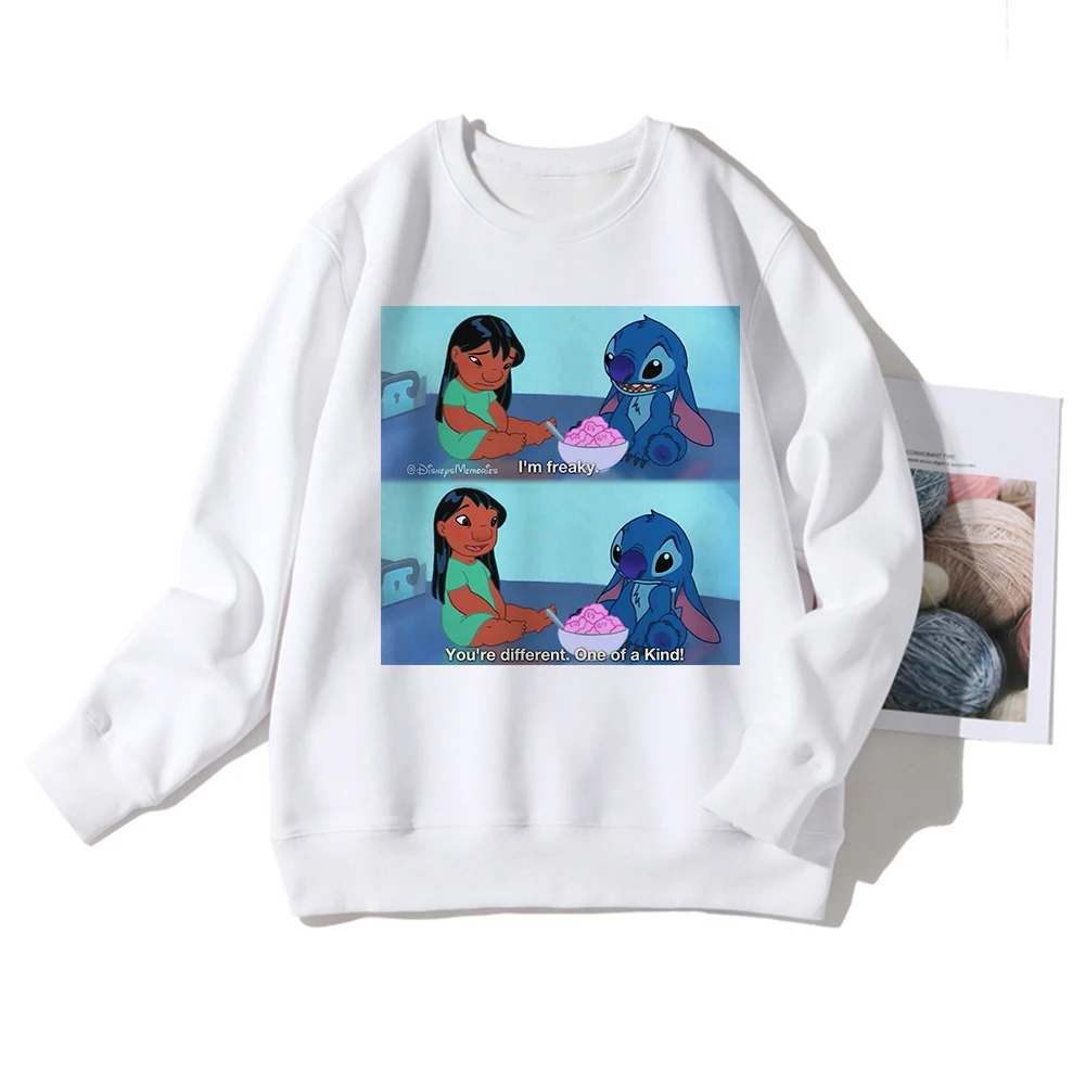 Disney Lilo Stitch Sweatshirts Women Stitch Delicious Graphic Pullover Women's Streetwear Vogue Hoodie Fashion Y2K Summer Top
Disney Lilo Stitch Sweatshirts Women Stitch Delicious Graphic Pullover Women's Streetwear Vogue Hoodie Fashion Y2K Summer Top