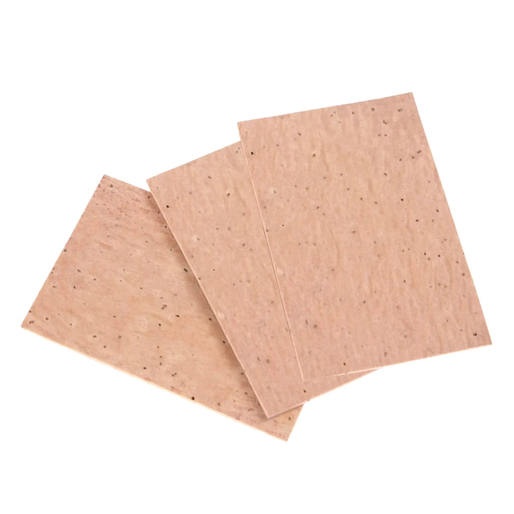 3x Replacement Saxophone Cork Sheet For Wind Woodwind Accessories 6x4x0.2cm 
3x Replacement Saxophone Cork Sheet For Wind Woodwind Accessories 6x4x0.2cm