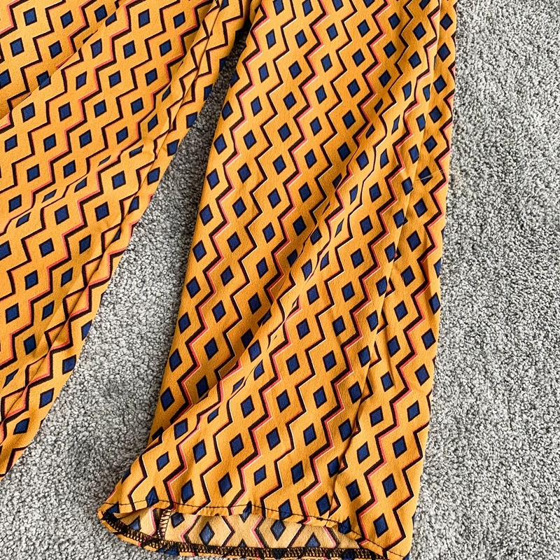 Bohemian V Neck Summer Spaghetti Strap Geometric Print Full Length Bandage Jumpsuit Chiffon Casual Women Beach Holiday Romper
Bohemian V Neck Summer Spaghetti Strap Geometric Print Full Length Bandage Jumpsuit Chiffon Casual Women Beach Holiday Romper