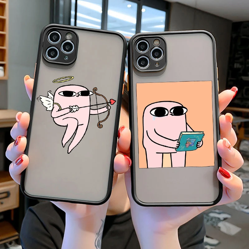 Cartoon Funny big eyes ketnipz Phone Case For iPhone SE2020 11 12 Pro X XR Xs Max 6 6S 7 8 Plus Matte frosted Cover Mobile Cover
Cartoon Funny big eyes ketnipz Phone Case For iPhone SE2020 11 12 Pro X XR Xs Max 6 6S 7 8 Plus Matte frosted Cover Mobile Cover
