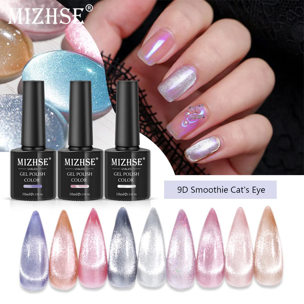 MIZHSE 10ML Crystal Cat Eye Nail Polish Soak Off UV LED Gel Varnish Long Lasting Magnetic Gel Nail Polish Hybrid Gel Varnishes
MIZHSE 10ML Crystal Cat Eye Nail Polish Soak Off UV LED Gel Varnish Long Lasting Magnetic Gel Nail Polish Hybrid Gel Varnishes