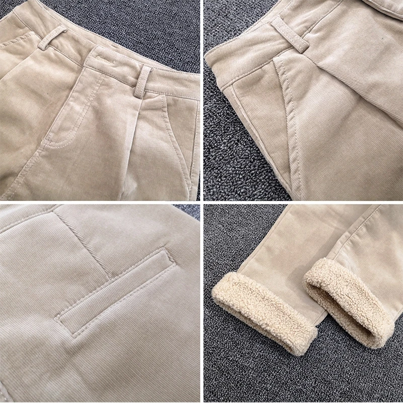 Thicken Warm Winter Women Suit Elastic Waist Pencil Pants Office Ladies Elegant Trousers
Thicken Warm Winter Women Suit Elastic Waist Pencil Pants Office Ladies Elegant Trousers