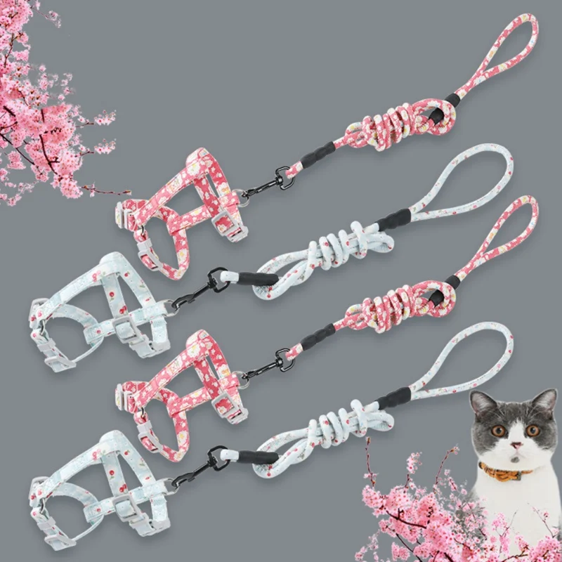Puppy Cat Harness And Leash Set For Walking Adjustable Anti-escape Vest Harness Traction Rope Set Pet Supplies
Puppy Cat Harness And Leash Set For Walking Adjustable Anti-escape Vest Harness Traction Rope Set Pet Supplies