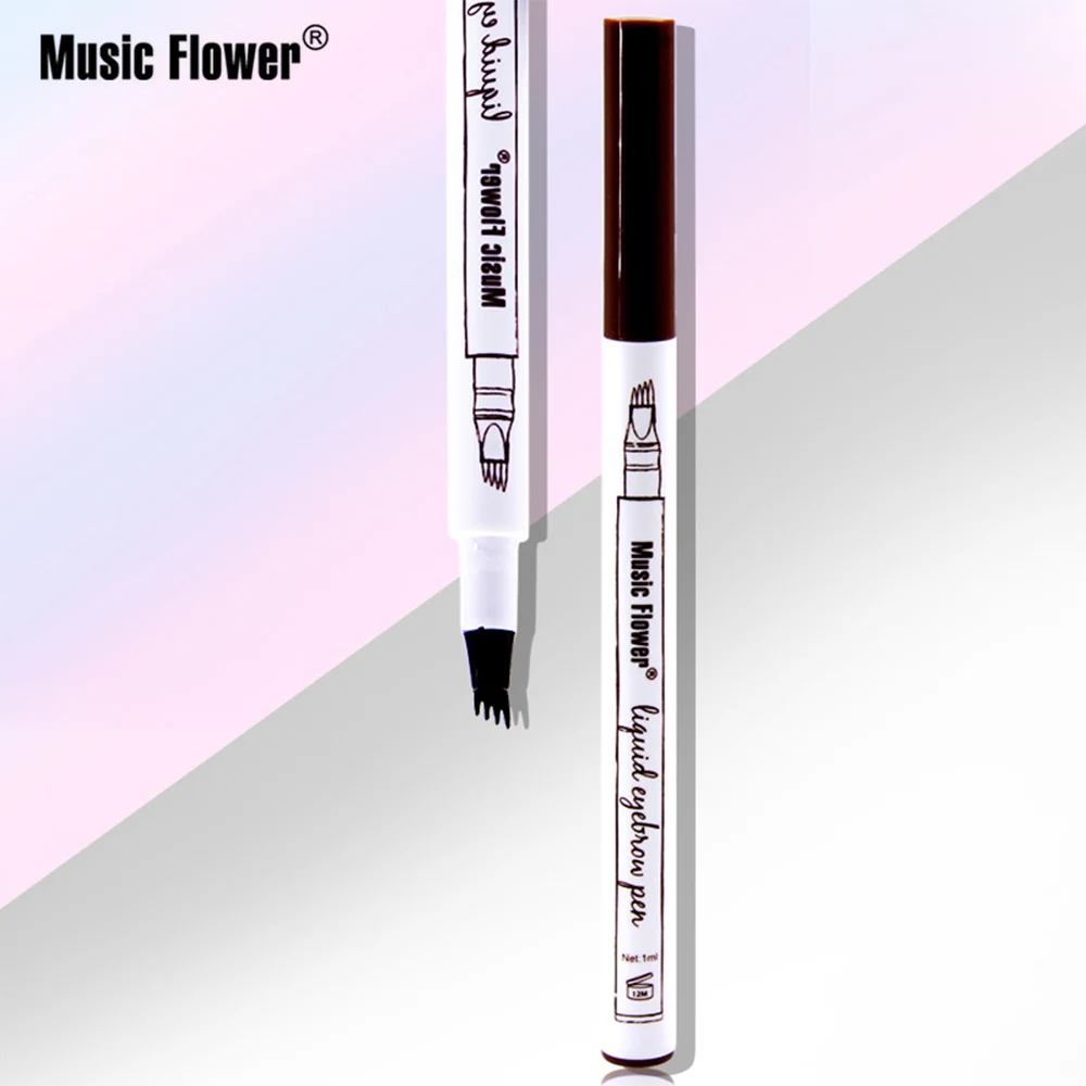 Music Flower 3 colors microblading eyebrow tattoo pen Tint Natural Long Lasting Waterproof Brown Fork tip Eyebrow Pencil
Music Flower 3 colors microblading eyebrow tattoo pen Tint Natural Long Lasting Waterproof Brown Fork tip Eyebrow Pencil