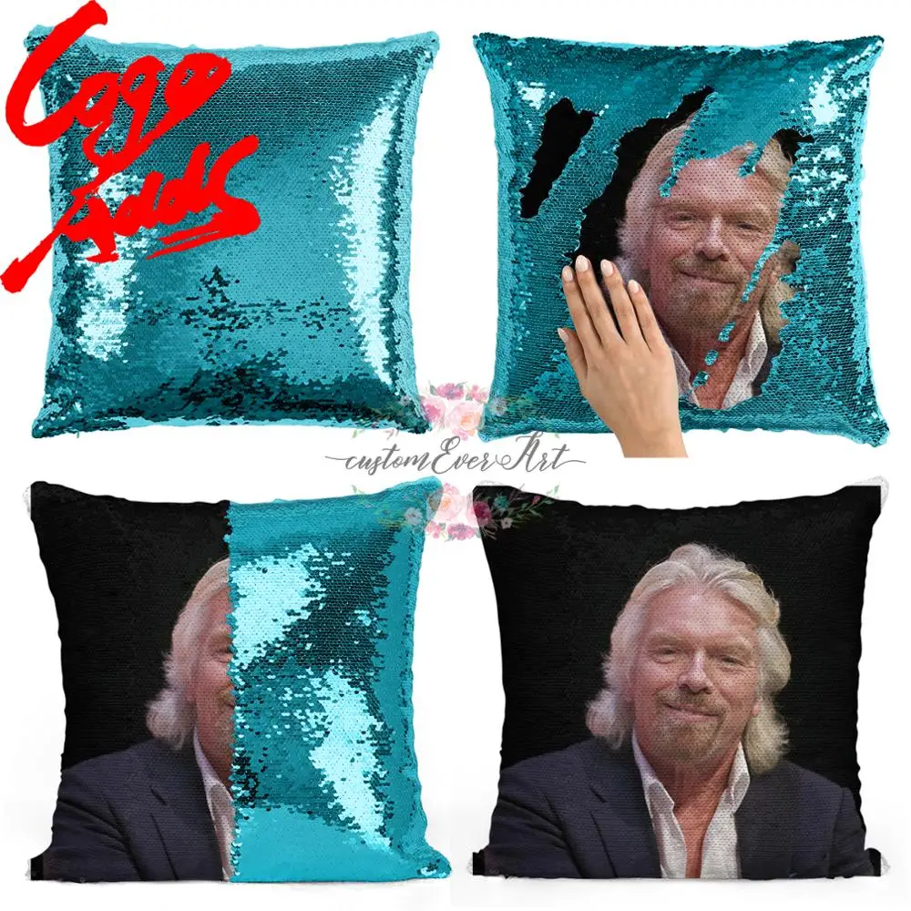 Richard Branson sequin pillow | sequin Pillowcase | Two color pillow | gift for her | gift for him | pillow | magic pillow
Richard Branson sequin pillow | sequin Pillowcase | Two color pillow | gift for her | gift for him | pillow | magic pillow