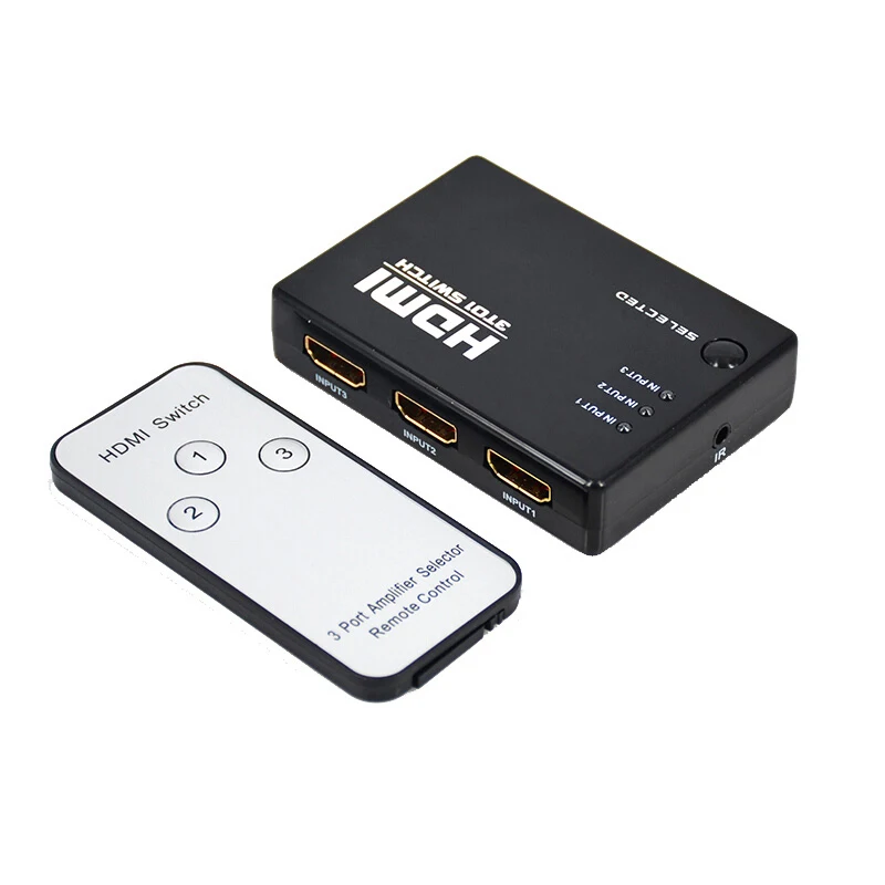 Переключатель совместимый с HDMI применяется к PS4/приставке/компьютеру в