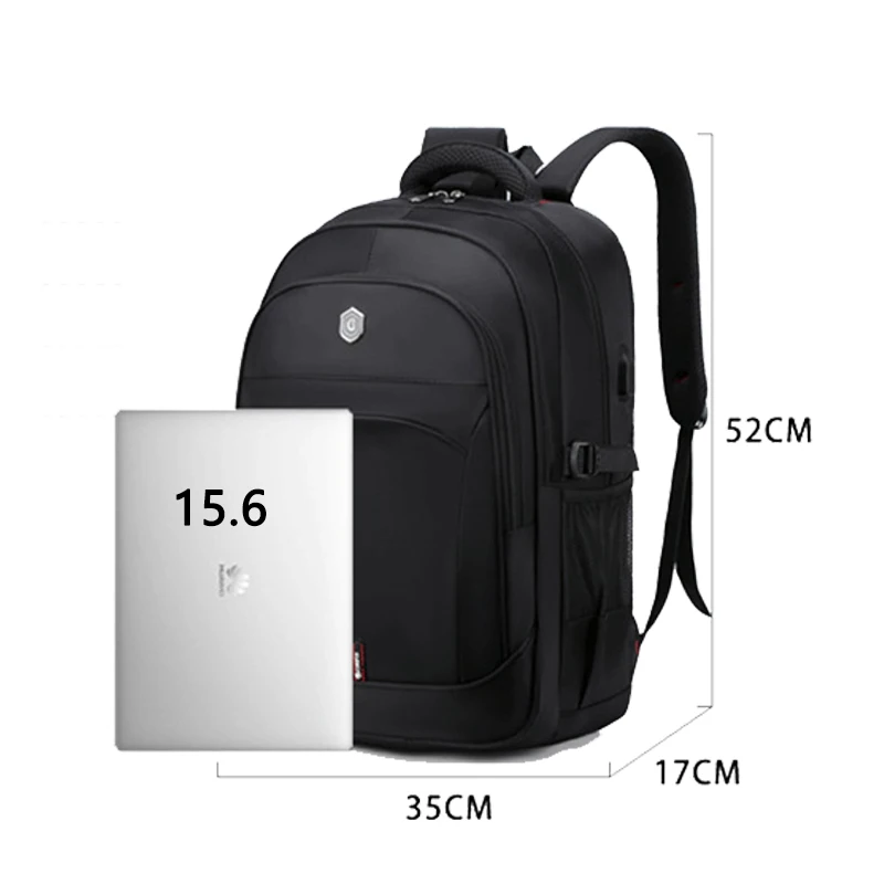 Large Capacity Men Backpack Laptop 15.6 Inch Nylon Usb Charging Women Backpack Male Student School Bag for Boys Teen
Large Capacity Men Backpack Laptop 15.6 Inch Nylon Usb Charging Women Backpack Male Student School Bag for Boys Teen