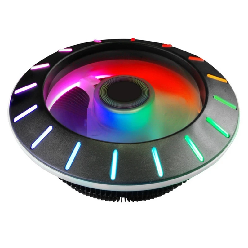 120MM 12V 3Pin 2000 RPM LED RGB Gaming CPU Fan Computer Cooler PC Radiator Colorful Light Desktop Cooling
120MM 12V 3Pin 2000 RPM LED RGB Gaming CPU Fan Computer Cooler PC Radiator Colorful Light Desktop Cooling