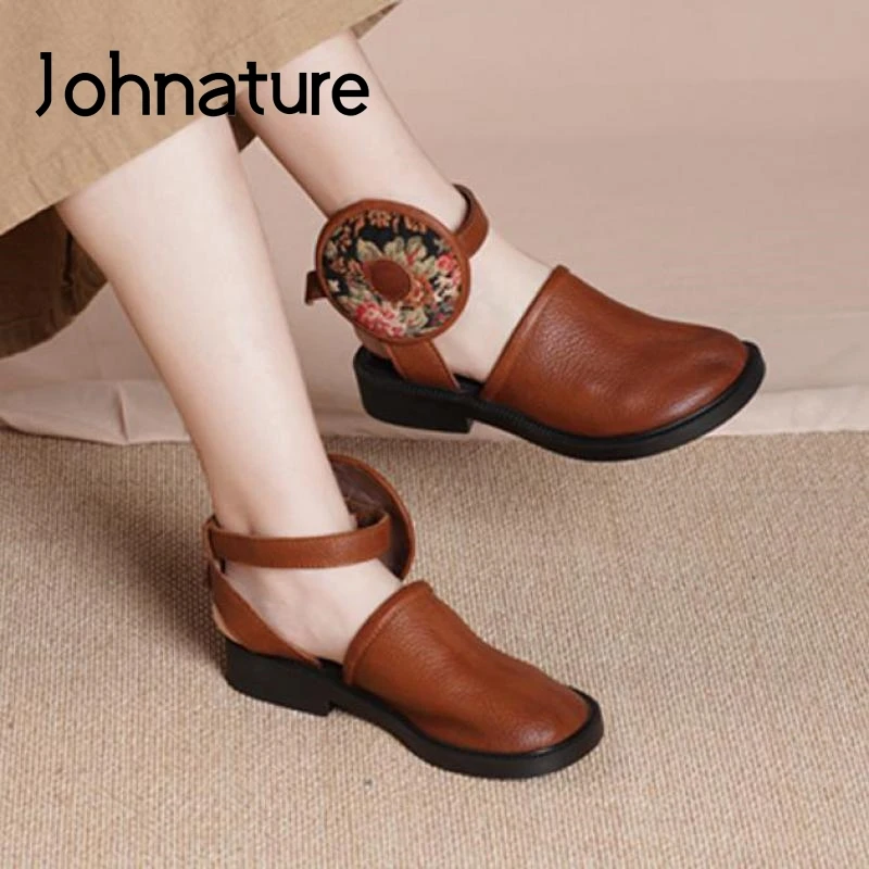 Johnature 2022 New Retro Shoes Women Sandals Genuine Leather Hook & Loop Flat With Handmade Special Concise Ladies Sandals
Johnature 2022 New Retro Shoes Women Sandals Genuine Leather Hook & Loop Flat With Handmade Special Concise Ladies Sandals