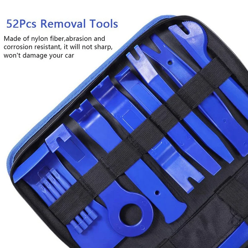 Trim Removal Tool Set 52Pcs, Car Trim Puller Tool Kit, Auto Clip Pliers/Fastener Remover Set,Terminal Removal Tool Kit
Trim Removal Tool Set 52Pcs, Car Trim Puller Tool Kit, Auto Clip Pliers/Fastener Remover Set,Terminal Removal Tool Kit