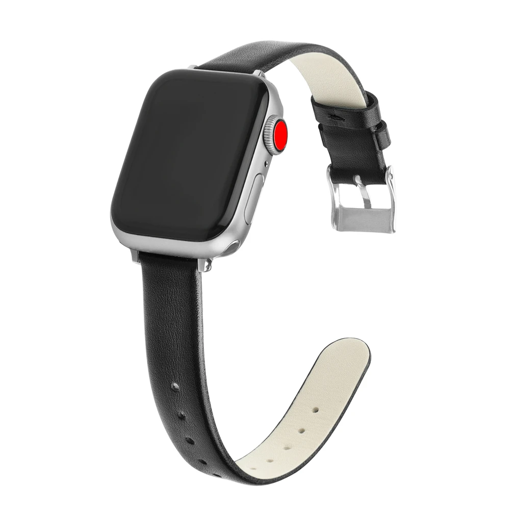 Compatible for Apple Watch Band 40mm 38mm 44mm 42mm Silm Leather strap for iwatch SE apple watch Series 6/5/4/3/2/1 women bands
Compatible for Apple Watch Band 40mm 38mm 44mm 42mm Silm Leather strap for iwatch SE apple watch Series 6/5/4/3/2/1 women bands