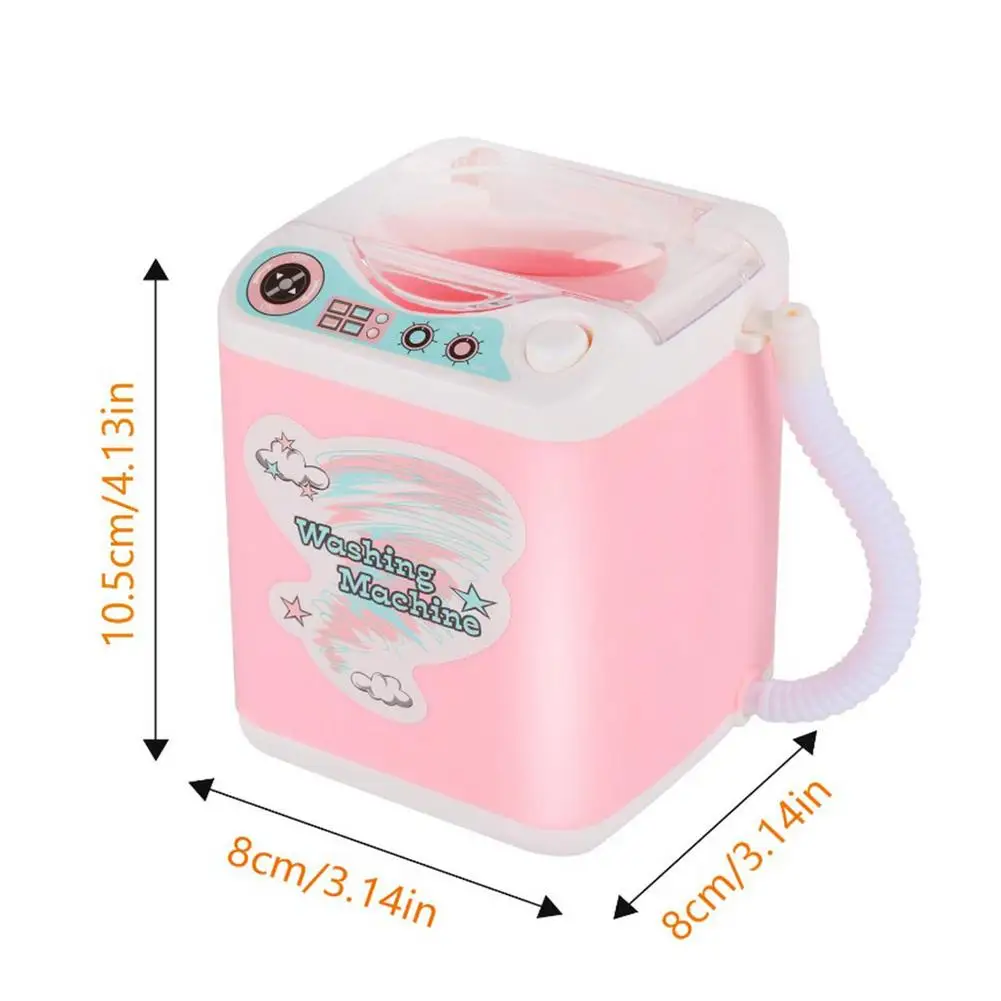 Mini Electric Washing Machine Cosmetic Sponge Makeup Brushes Cleaner Wash Toys Easy To Use Play House Toys
Mini Electric Washing Machine Cosmetic Sponge Makeup Brushes Cleaner Wash Toys Easy To Use Play House Toys