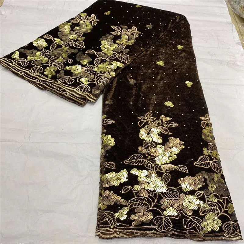 Purple Velvet Net Lace Fabric brown Sequins French African Nigerian Latest Design High Quality Tulle 2020 For Wedding Dress
Purple Velvet Net Lace Fabric brown Sequins French African Nigerian Latest Design High Quality Tulle 2020 For Wedding Dress
