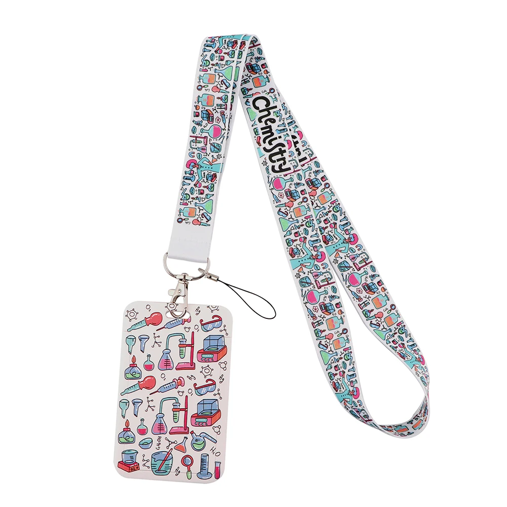ER979 Chemical Supplies Creative Lanyard Card Holder Student Hanging Neck Mobile Phone Lanyard Badge Subway Access Card Holder
ER979 Chemical Supplies Creative Lanyard Card Holder Student Hanging Neck Mobile Phone Lanyard Badge Subway Access Card Holder