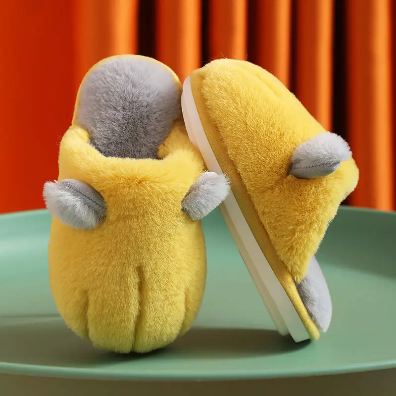 Cartoon Plush slippers women Home Slippers Cute warm Soft Comfortable faux fur Woman Slipper Ladies House Slippers
Cartoon Plush slippers women Home Slippers Cute warm Soft Comfortable faux fur Woman Slipper Ladies House Slippers