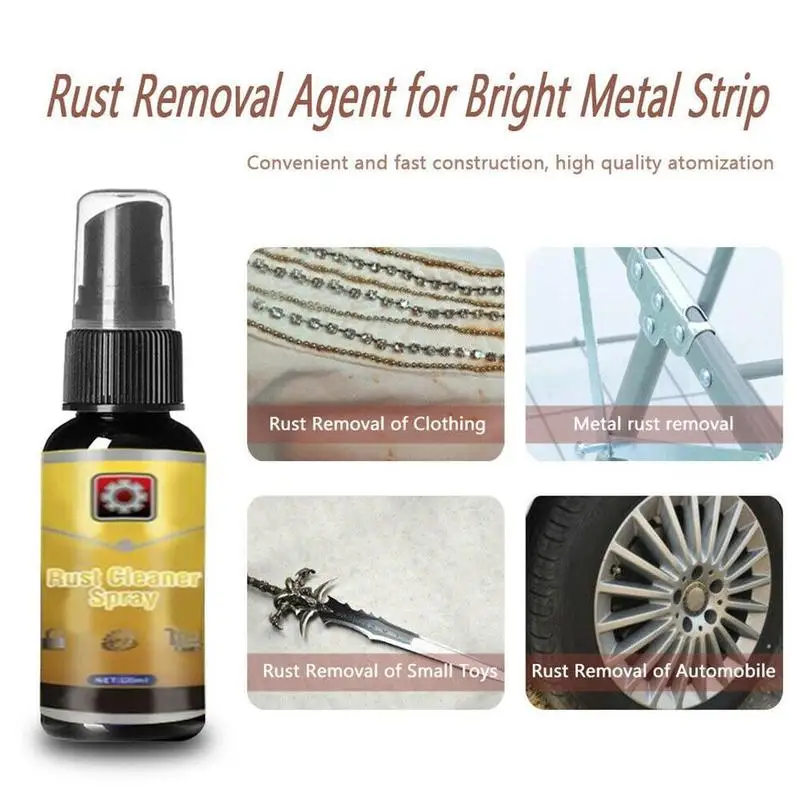 30ml Portable Rust Cleaner Spray Rust Remover Window Hub Spray Car Rust Derusting Cleaning Screw Inhibitor Wheel Maintenanc C5M1
30ml Portable Rust Cleaner Spray Rust Remover Window Hub Spray Car Rust Derusting Cleaning Screw Inhibitor Wheel Maintenanc C5M1