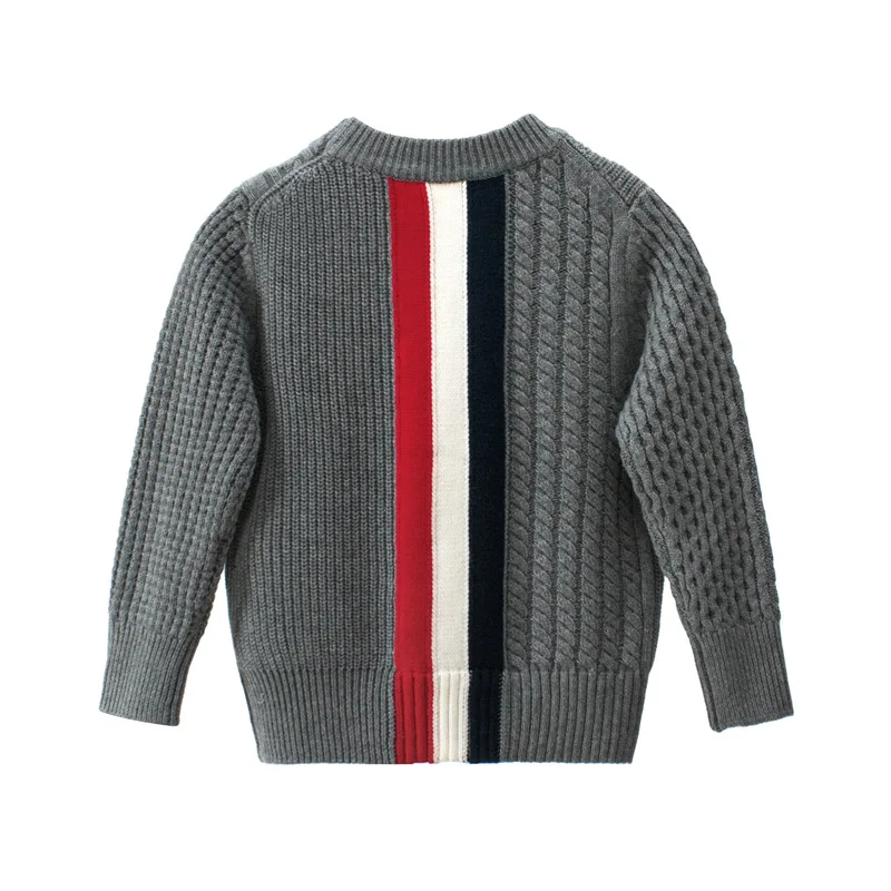 Brand Children Clothes Baby Boys Cotton Warm Pullovers Kids Twist Striped Sweaters Boys Winter Knitted Loose Jacket Coat 24M-10T
Brand Children Clothes Baby Boys Cotton Warm Pullovers Kids Twist Striped Sweaters Boys Winter Knitted Loose Jacket Coat 24M-10T